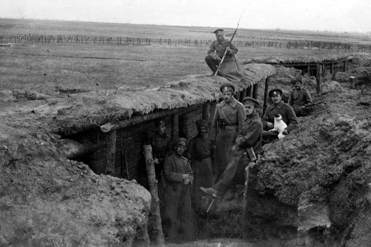 ДОТы и окопы