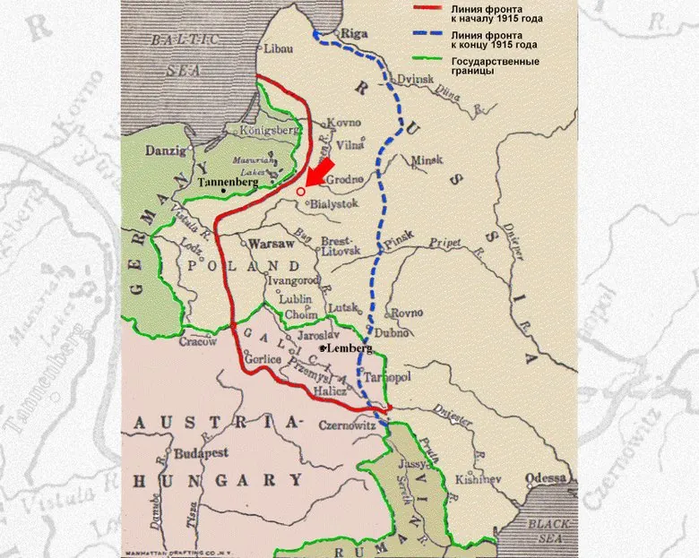 Долина Бобра и подступы к крепости